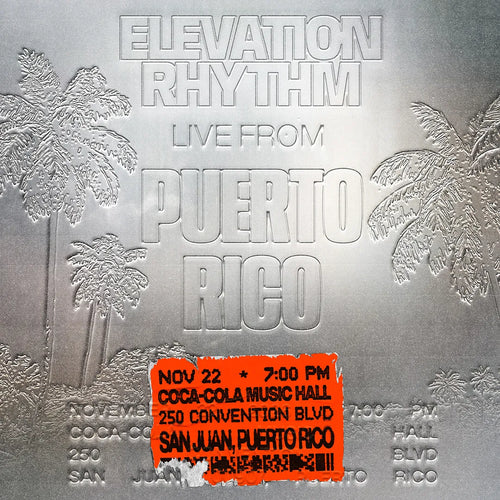 Elevation Rhythm Puerto Rico Tour Poster