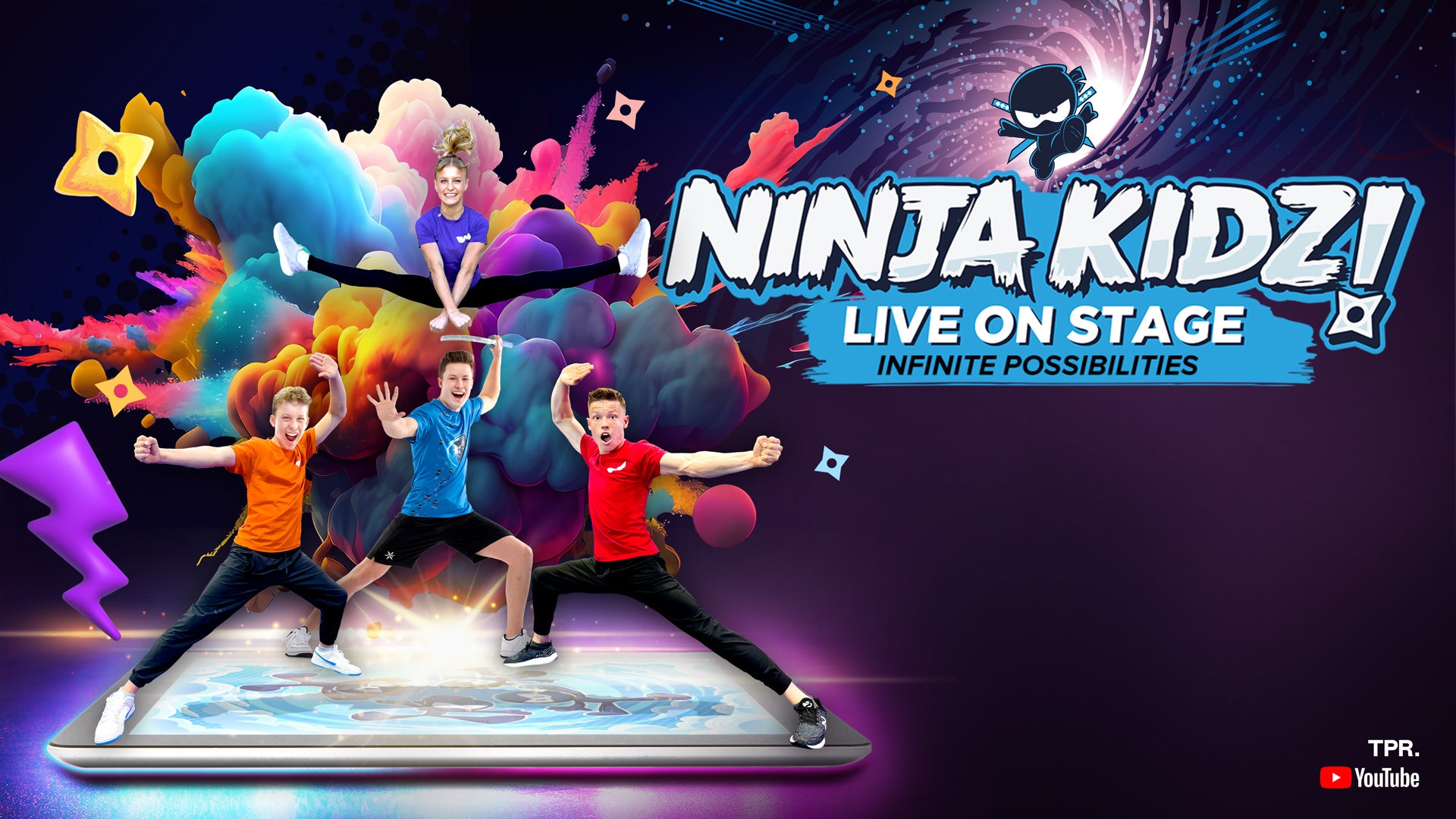 Ninja Kidz Live: Infinite Possibilities – TPR.